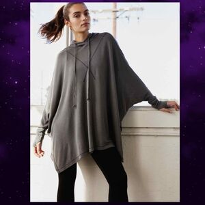 Free People Activewear Batwing Hoodie